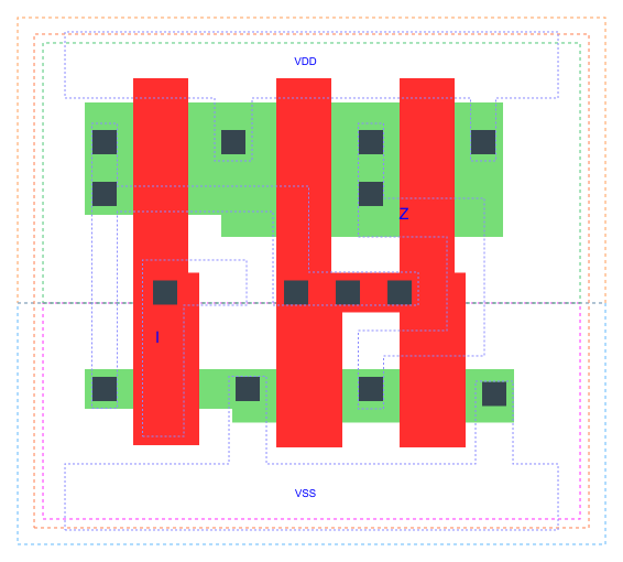 gf180mcu_fd_sc_mcu7t5v0__clkbuf_2 layout