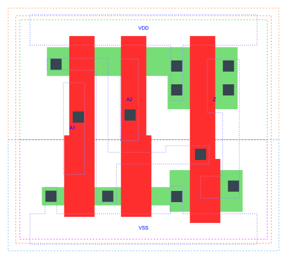 gf180mcu_fd_sc_mcu7t5v0__or2_1 layout